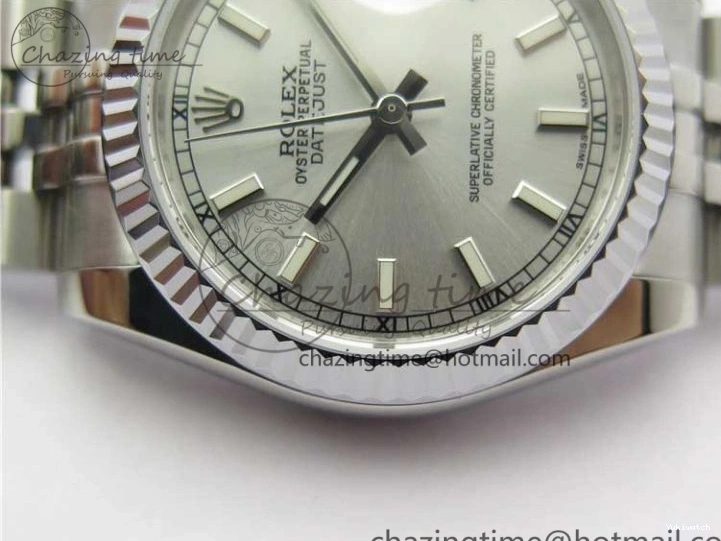 Dial Edition SEIKO 31mm SS Markers Datejust Jubilee Bracelet Stick 178274 on Best SS Silver GSF NH05A 0101